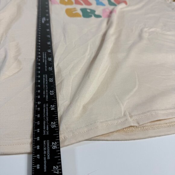 Aunt Tshirt Womens XL Cream 70s Style In My Auntie Era Short Sleeve Crew Neck - Picture 7 of 8